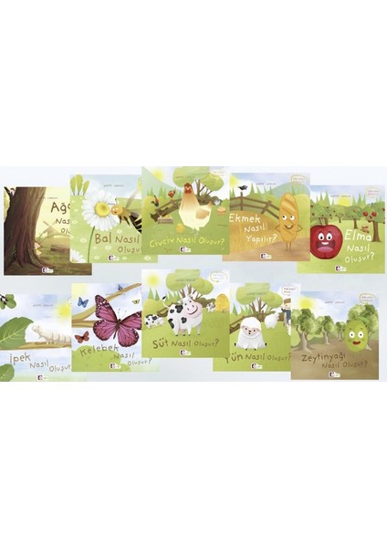Okul Öncesi Oluşum Hikayeleri 10 Kitap