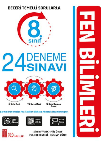 8. Sınıf Fen Bilimleri Yeni Nesil 24 Deneme Sınavı