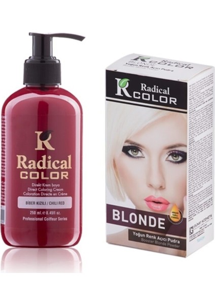 Color Biber Kızılı Amonyaksız Su Bazlı Saç Boyası 250ml