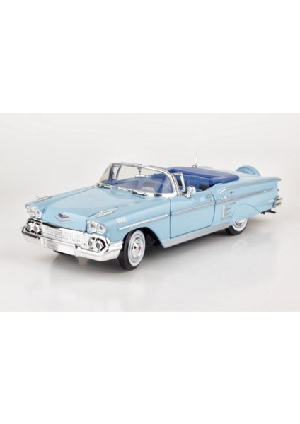 Diecast 1958 Chevy Impala 1/24 Die Cast Model Araç