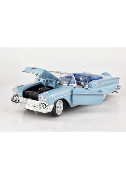 Diecast 1958 Chevy Impala 1/24 Die Cast Model Araç