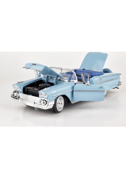 Diecast 1958 Chevy Impala 1/24 Die Cast Model Araç