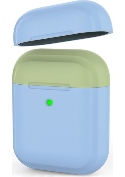 AirPods Kılıf Koruyucu Case 2MM Silikon Yedek Kapak Hediyeli PT88-Z