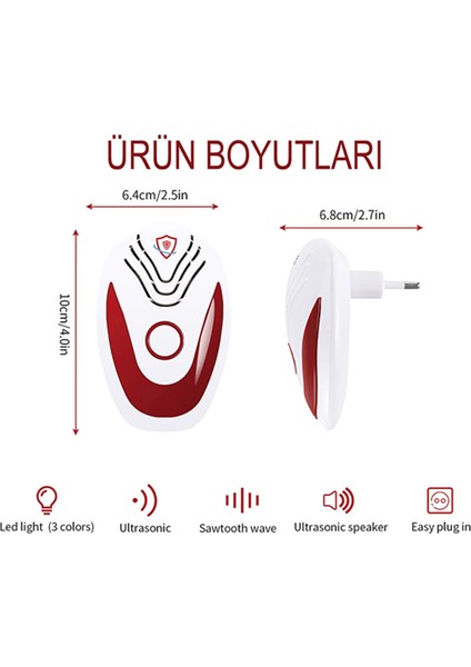 At Kovucular Ultrasonik Fare Kovucu Haşere ve Böcek Kovucu