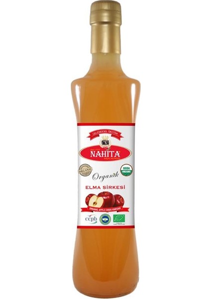 Organik Elma Sirkesi 500 ml