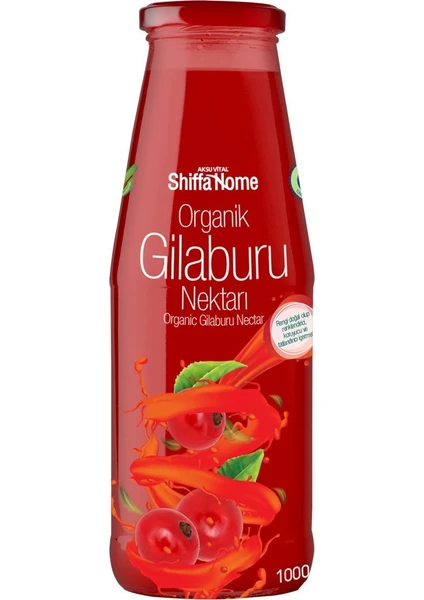 Aksu Vital Shiffa Home Organik Gilaburu Nektarı 1 Lt