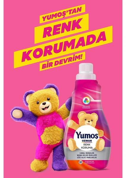 Extra Uzman Renk Koruma Konsantre Çamaşır Yumuşatıcı 1200 ml 50 Yıkama x 3 Lü