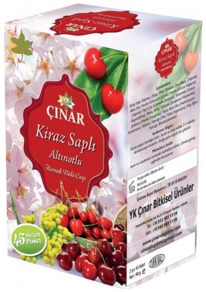 Kiraz Saplı Altınotlu Çay 45'li
