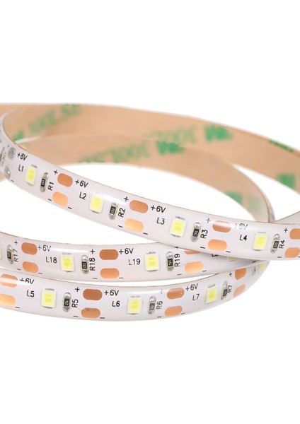 DC5-6V 2W 120 LED Şerit Işık Kabine Lamba 2 m Sıcak Beyaz 2W (Yurt Dışından) modelleri