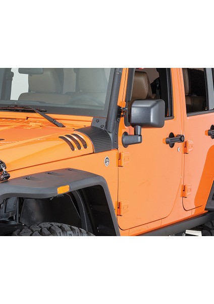 Rubicon Jk Rugged Ridge Ön Cam Altı Köşe Kaplama Seti Siyah