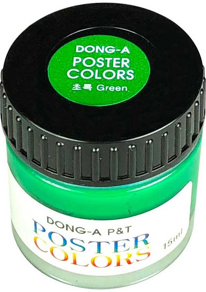 Dong-A Poster Color Guaj Boya 15 Cc. Yeşil 261640