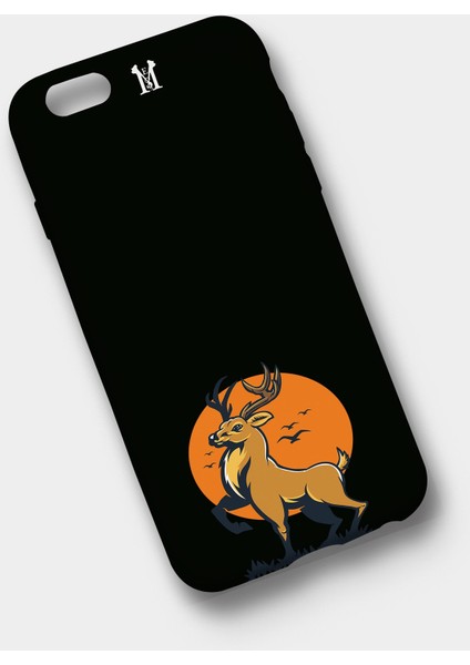 Apple iPhone 7 Uyumlu Premium Silikon Kılıf Dokulu Baskı Chain Siyah