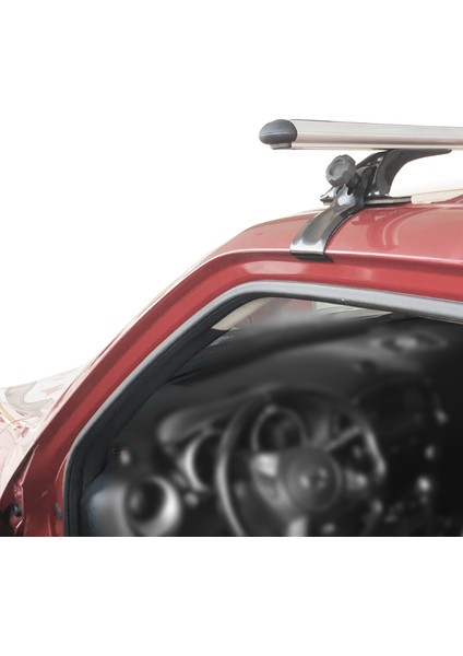 Mazda 6 2012-2021 Için Oluksuz Tip Ara Atkı Tavan Barı - Gri