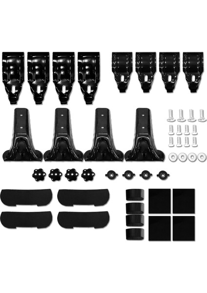 Mazda 6 2012-2021 Için Oluksuz Tip Ara Atkı Tavan Barı - Gri