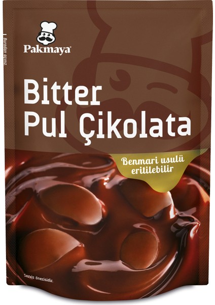 Bitter Pul Çikolata 100 gr