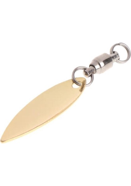 Profısher 5 Adet Gold Fırdöndülü Metal Kaşık 1,1 gr 3,7 cm