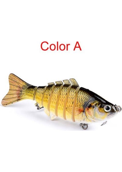 7 Eklem 2 Kanca Sahte Balık Yem 15,5 gr 10 cm Bream A fiyatları