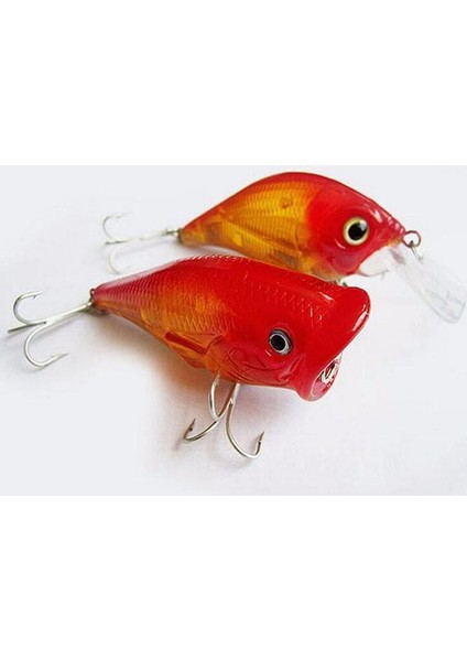 Profısher 2 Li Set Sert Yapay Popper Kırmızı Balık Yem
