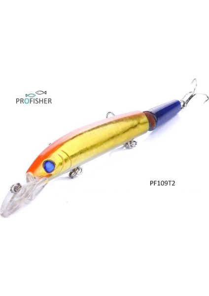 Profısher 2 Eklem 3 Kanca Sahte Balık Yem 15 gr 14,5 cm Sub 2