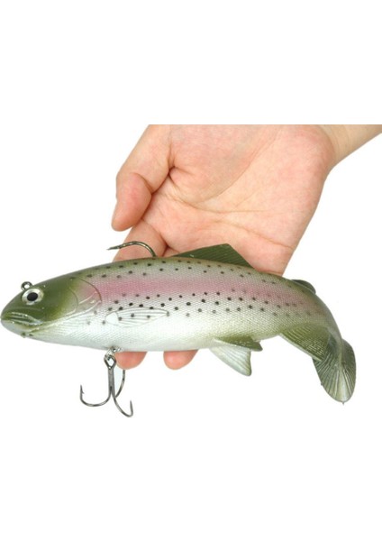 Profısher T Kuyruk Silikon Sahte Ala Balık Yem 19 cm 137 gr