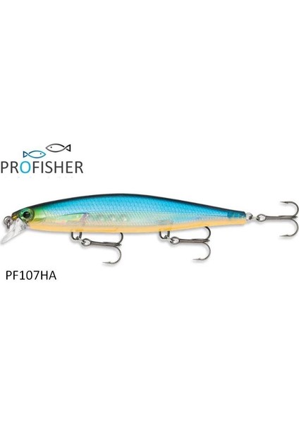 Profısher 3 Kanca Sahte Yem Yavaş Çökme 13 gr 11 cm Deep Blue