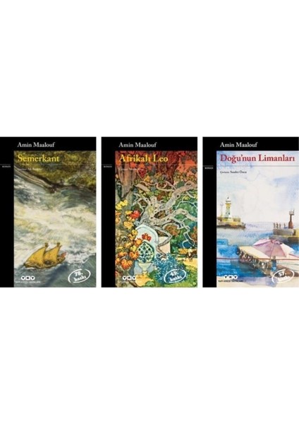 Semerkant - Afrikalı Leo - Doğu'nun Limanları - 3 Kitap - Amin Maalouf