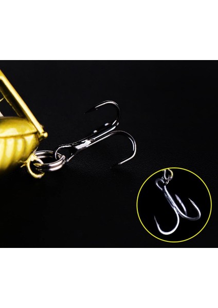 Profısher 5 Renk Set 1 Kanca Sahte Yem 3 gr 4 cm Grasshopper