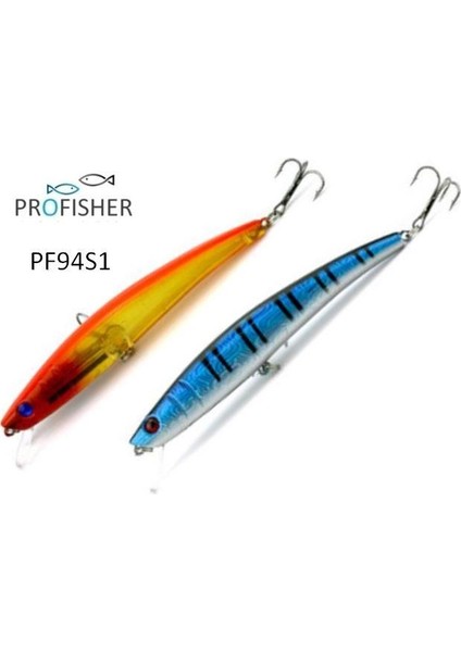 Profısher 2 Renk Set 2 Kanca Sahte Balık Yem 11 gr 11,5 cm Bionic A