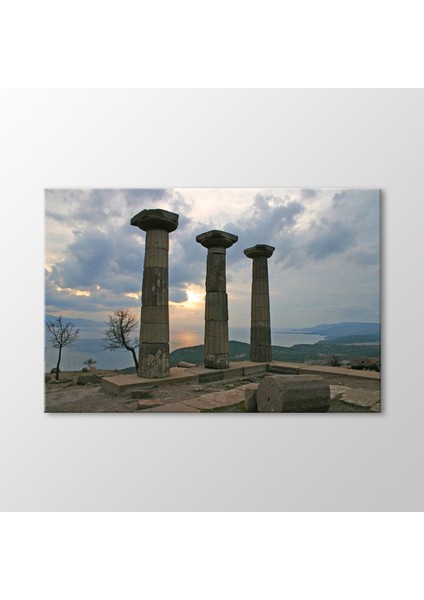 Athena Tapınağı, Assos Tablo