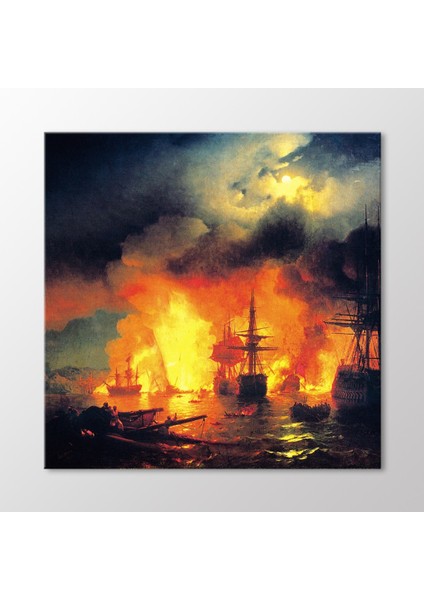 Gece Çeşme Savaşı, 1848 Tablo