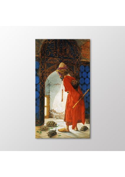 Kaplumbağa Terbiyecisi Tablo