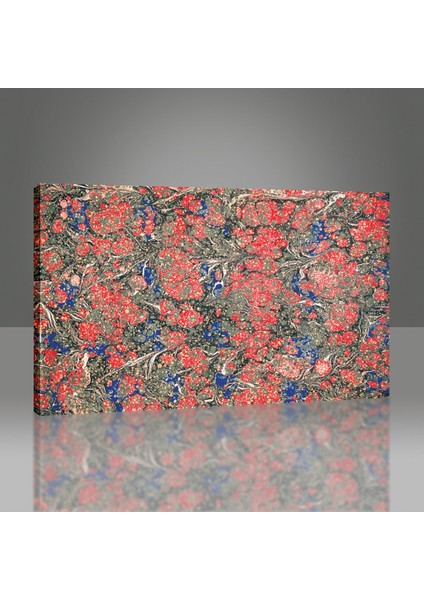 Arty Tablo Kırmızı Desen Tablo modelleri