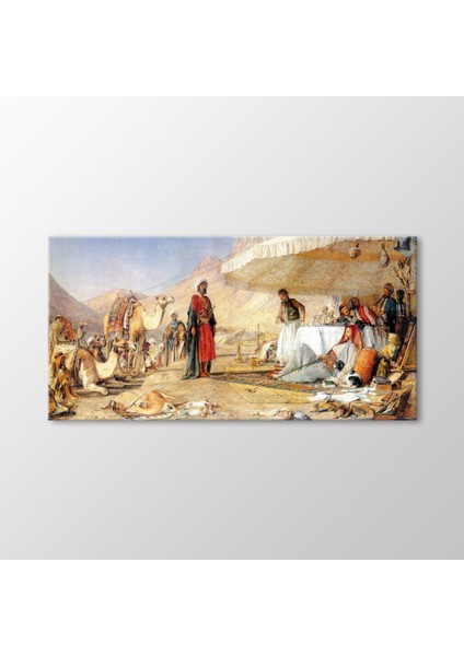 Sina Çölünde Kamp 1842 Tablo