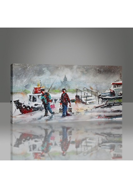 Suluboya Balıkçılar Tablo modelleri