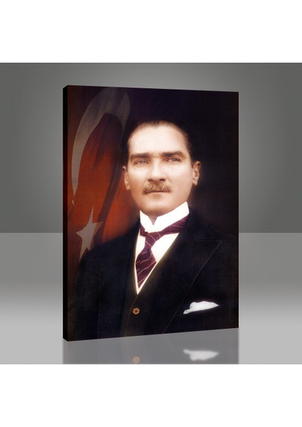 Türk Bayrağı ve Atatürk Tablo