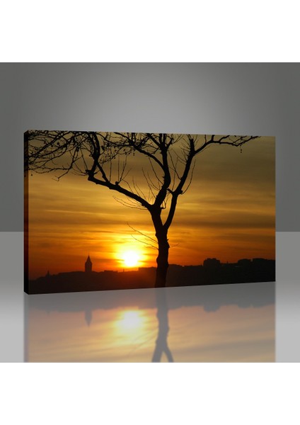 Galatada Gün Batımı Tablo modelleri