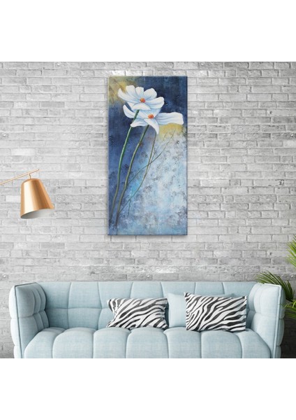 Beyaz Çiçekler Tablo fiyatları