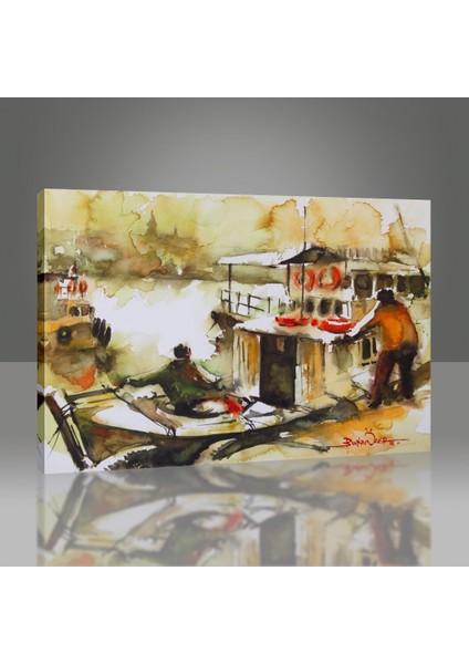 Suluboya Balıkçılar Tablo modelleri