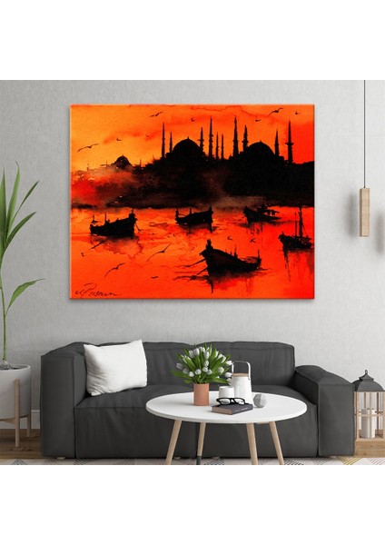 Istanbul Manzarası Tablo