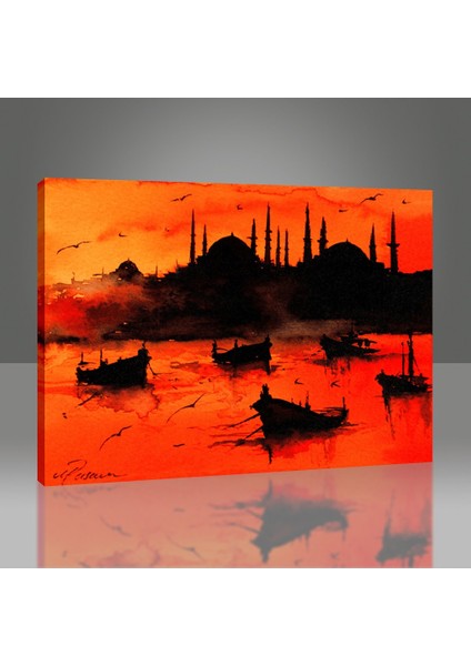 Istanbul Manzarası Tablo