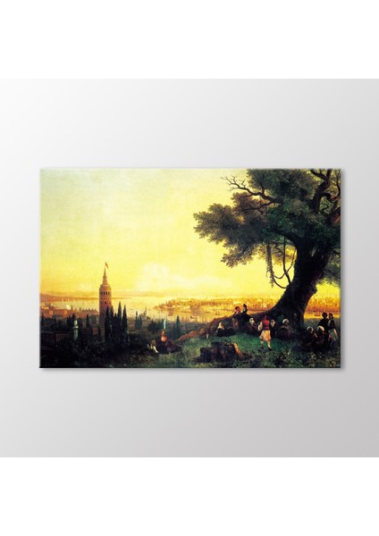 Istanbul Galata ve Haliç, 1846 Tablo