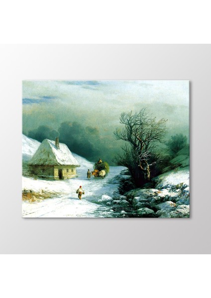 Kışın Küçük Rusya Kağnısı, 1866 Tablo