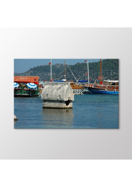 Arty Tablo Kaya Mezarları Kekova Tablo