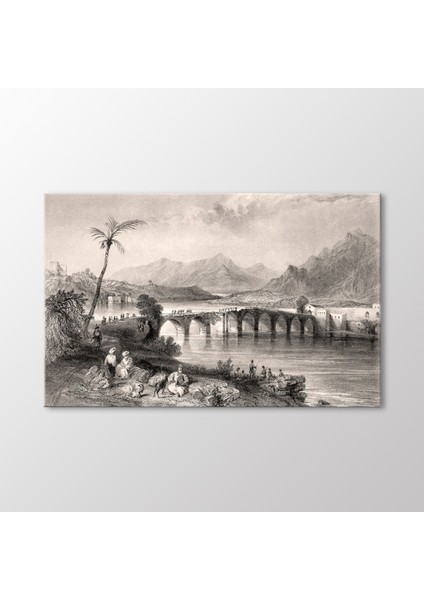 Ceyhan Irmağı ve Köprüsü, Adana Tablo
