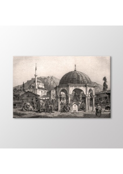 Develer Hanı Çeşmesi, Izmir Tablo