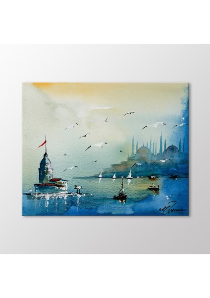 Istanbul Manzarası Tablo