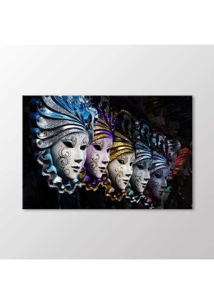 Karnaval Maskeleri Tablo