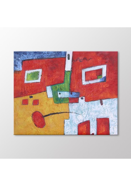 Soyut Kompozisyon Tablo