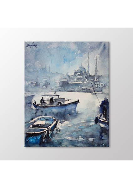 Suluboya Tekneler ve Istanbul Tablo