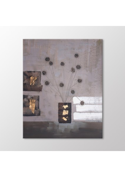 Vazoda Çiçekler Tablo